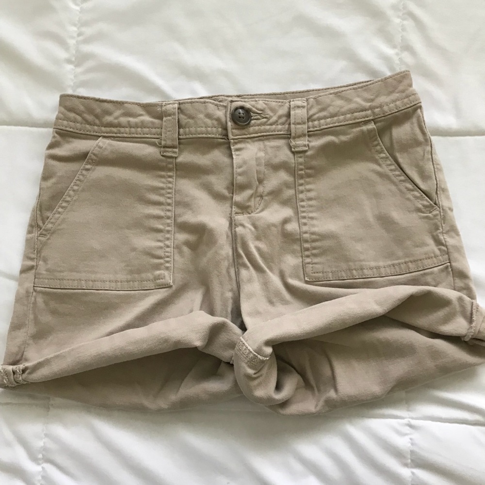 Justice Khaki Shorts!